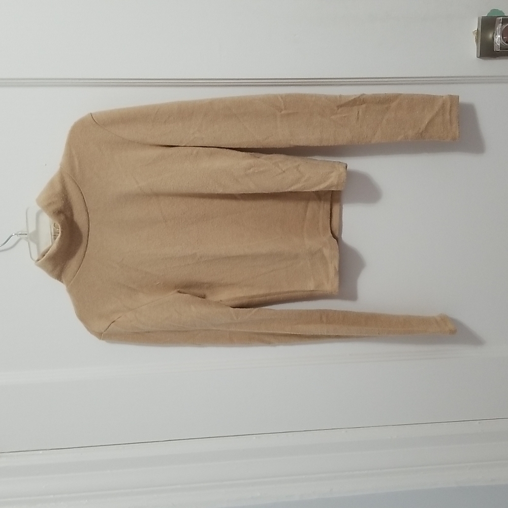 Zara, siza small,bage cropped turtleneck